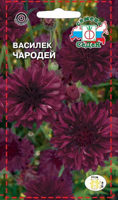 Семена цветов - Василек Чародей  0,5 гр.